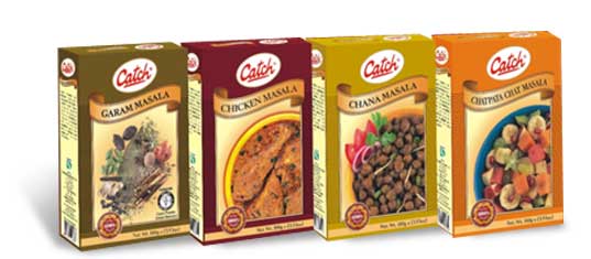 Catch Salts and Spices Packaging